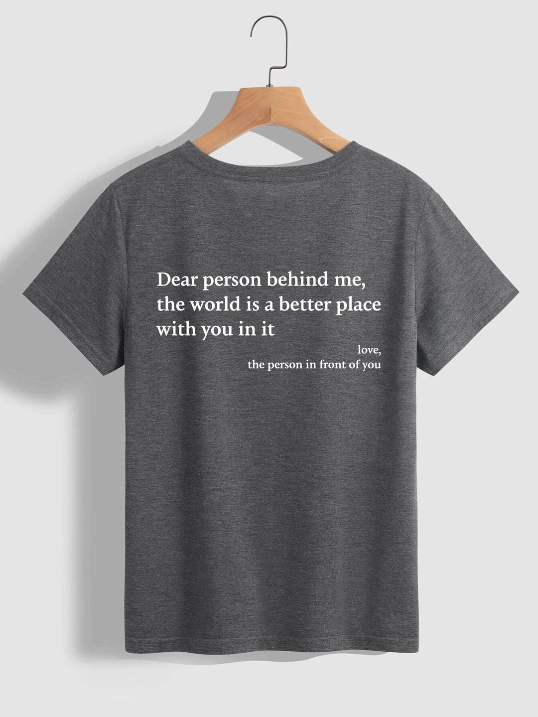 Drune | Damen T-Shirt Mit Rundhalsausschnitt Und Slogan