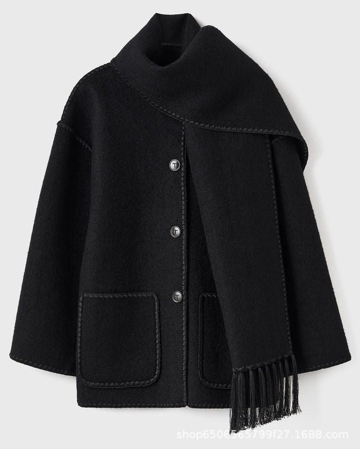 Drune | Jacke mit Schal