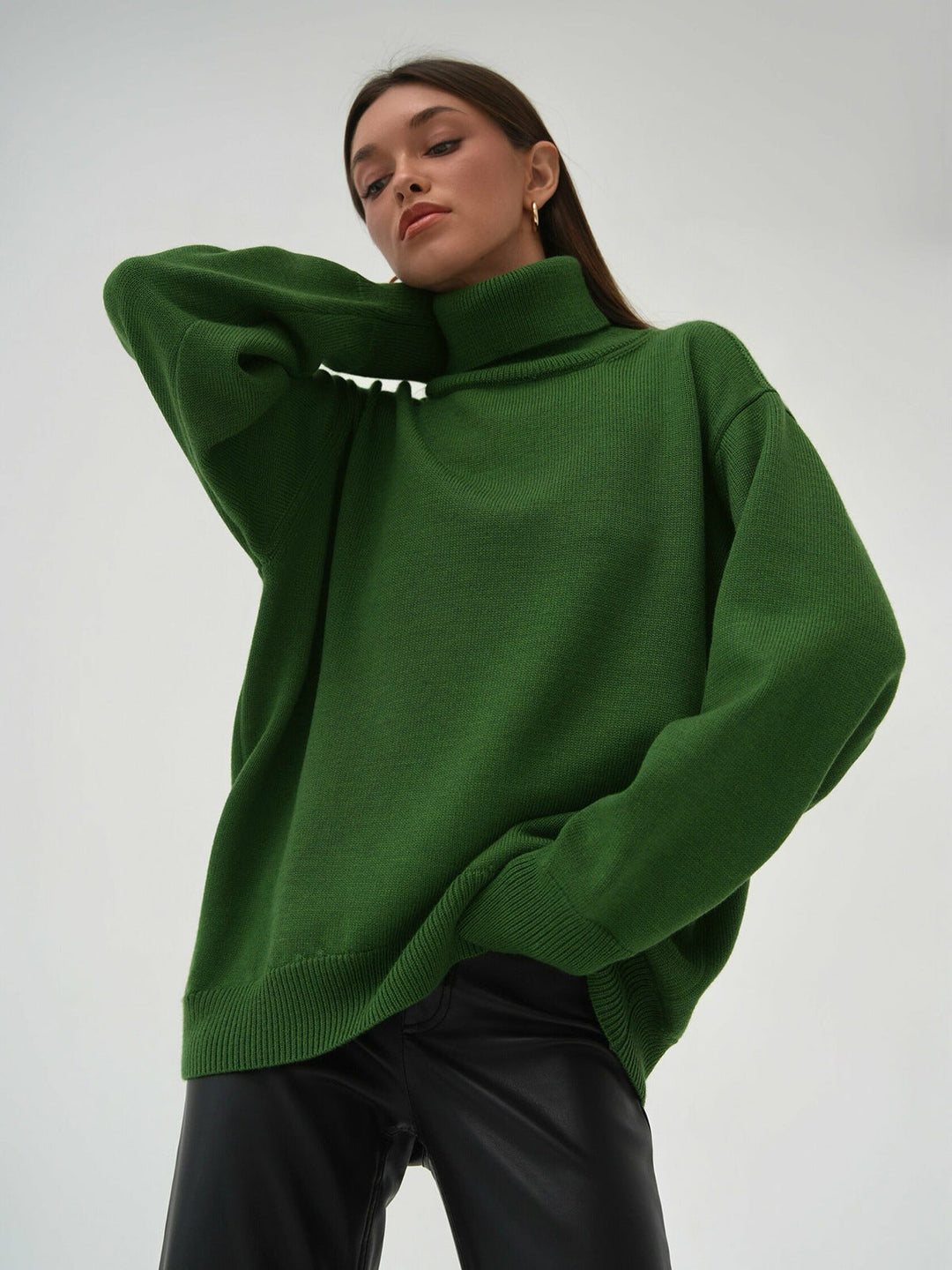 Drune | Lieblicher Winter Hoher Kragen Pullover