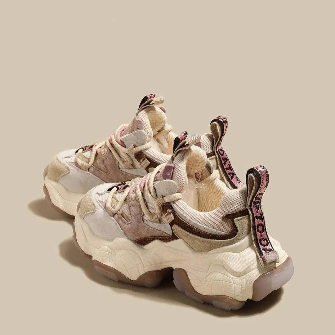 Drune | Damen Sneaker Wolle Casual mit Plateau
