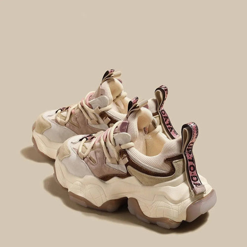 Drune | Damen Sneaker Wolle Casual mit Plateau