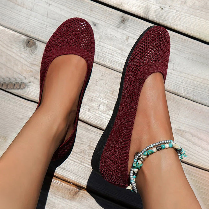 Lässige Atmungsaktive Flache Schuhe Drune