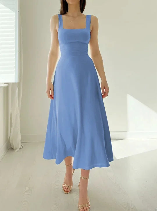Drune | Elegante Rückenfreie Maxi Kleid