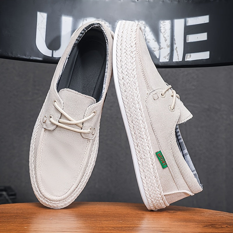 Drune | Bequeme Leinenschuhe Freizeit Herren
