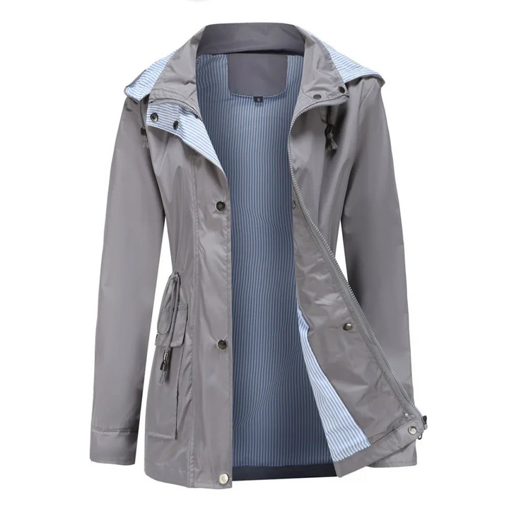 Drune | Damen Wasserdichter Trenchcoat Stylische Außenbekleidung