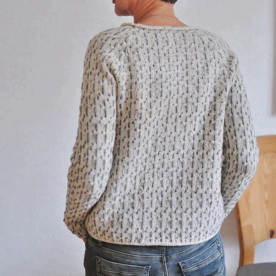 Drune | Gestrickter Baumwollpullover Für Damen - Perfekt für Freizeitkleidung