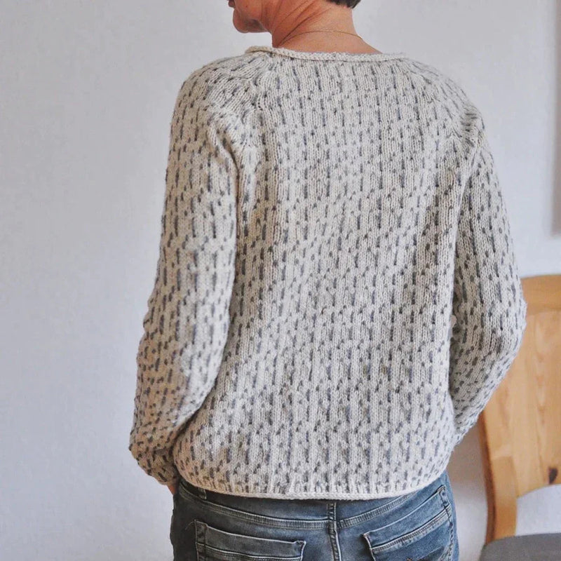 Drune | Weicher Strickpullover Mit Feinem Muster