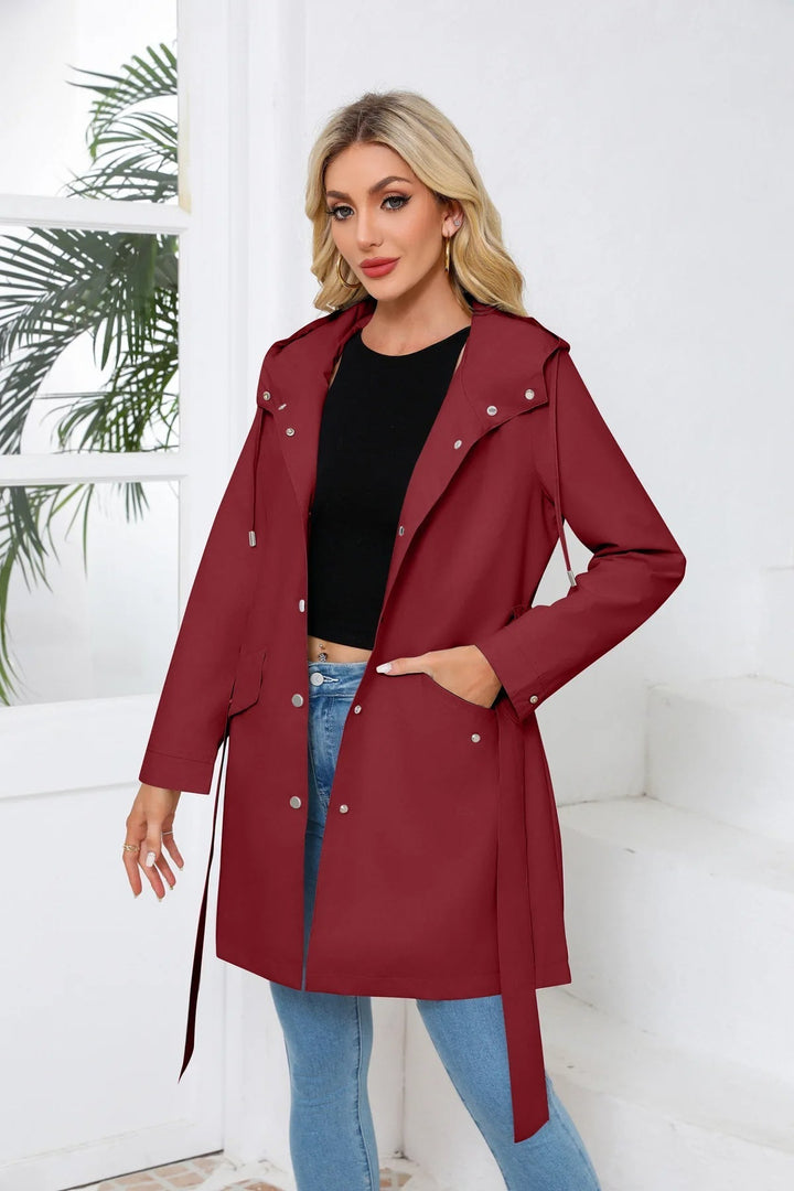 Drune | Kapuzenjacke für Frauen mit Warmer Fütterung