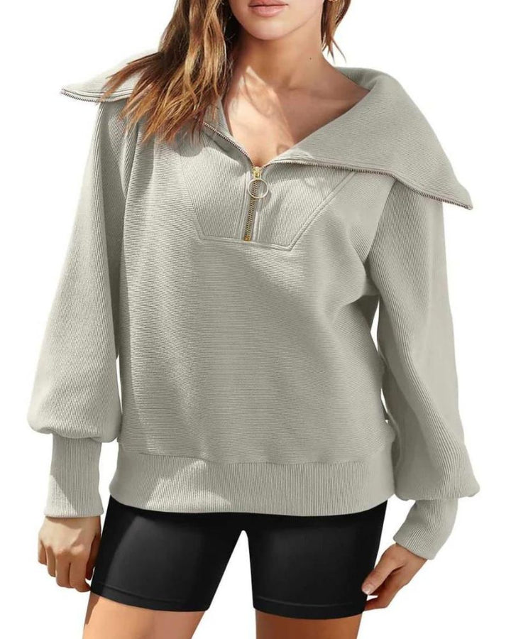 Drune | Halbreißverschluss Vielseitiger Pullover