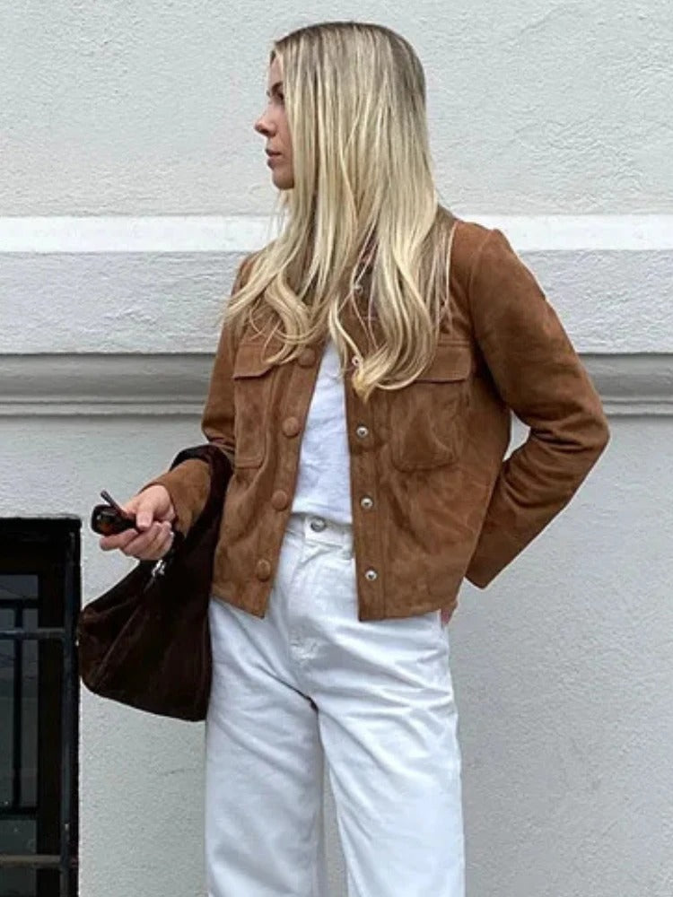 Drune | Elegant suede jacket