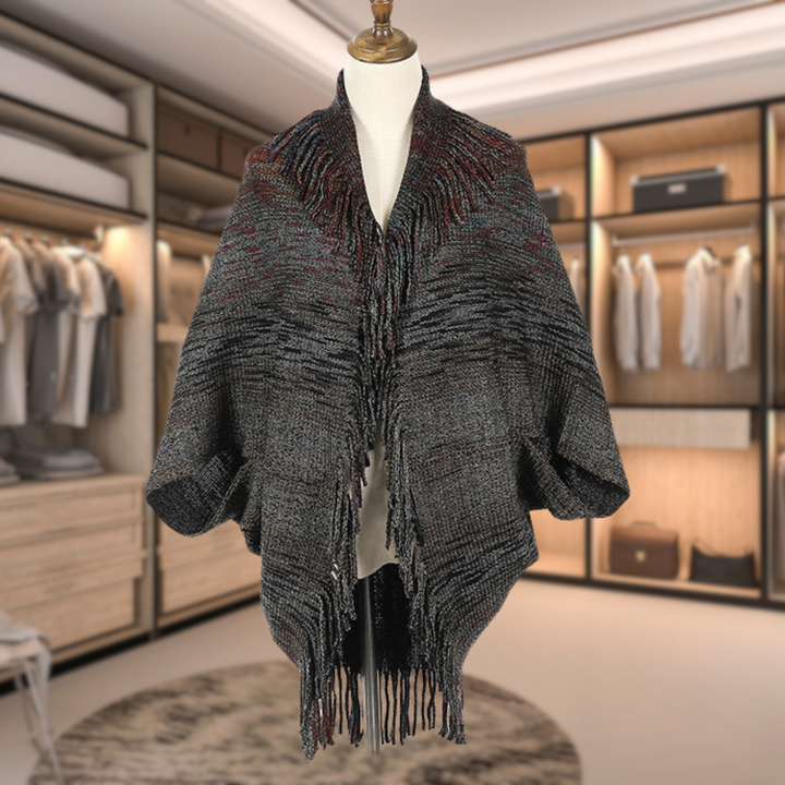 Drune | Eleganter Wollschal-Mantel für Frauen