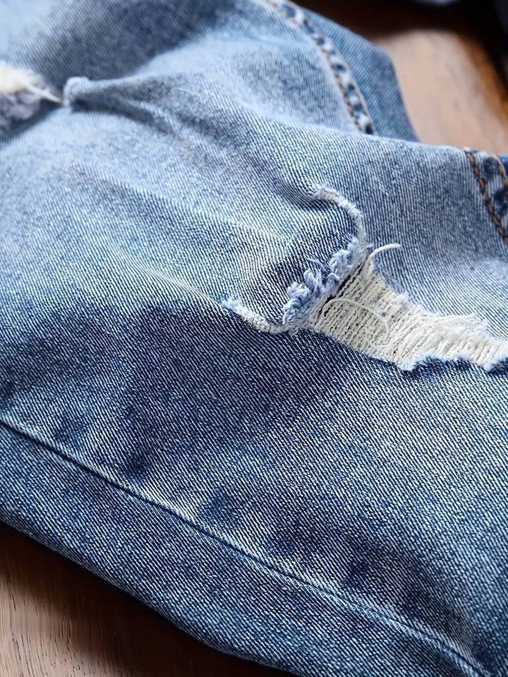 Drune | zerrissene jeans für männer