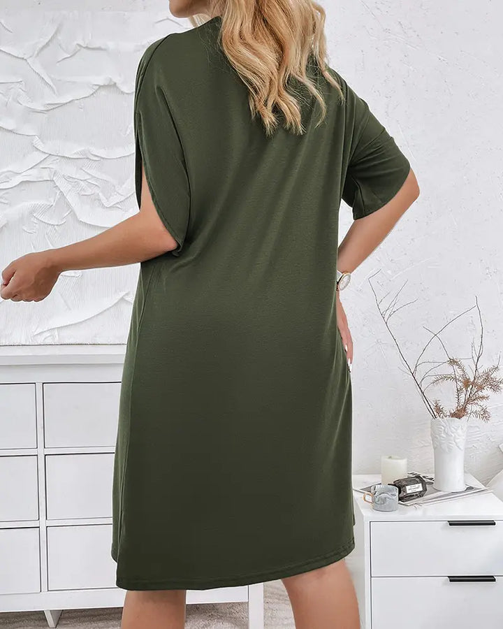 Drune | Damen V-Ausschnitt-Kleid