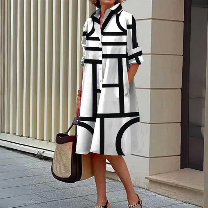 Drune | Damen Hemdkleid