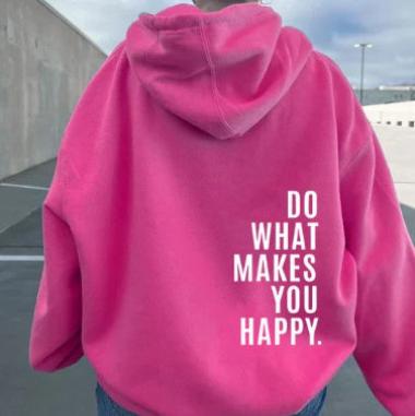 Drune | Hoodie Damen - motivierender Druck lässiger Pullover