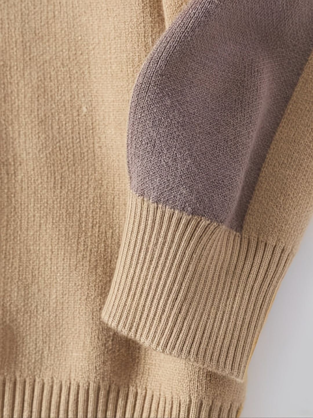 Drune | Strickpullover mit Farbigen Ärmeln Weich und Warm Perfekt Für Den Alltag