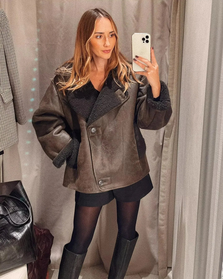 Drune | Lederjacke Warm & Trendy