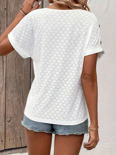 Drune | Damen Weißes T-Shirt