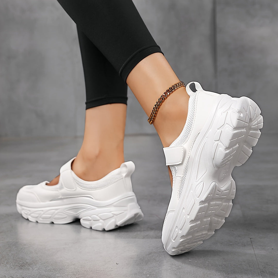 Weiße Flexi Comfort Sandale Drune