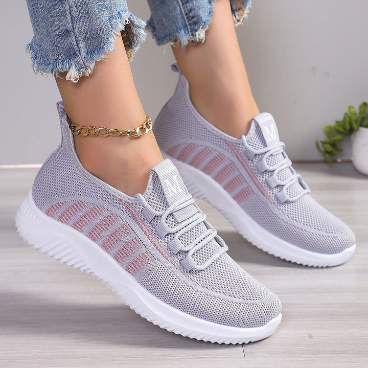 Drune | Damen Rund Zehen Ballerinas Sport Sneakers