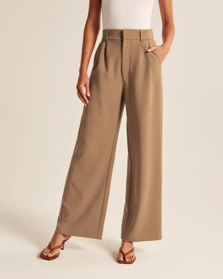 Drune | Palazzo-Hose mit hoher Taille und weitem Bein
