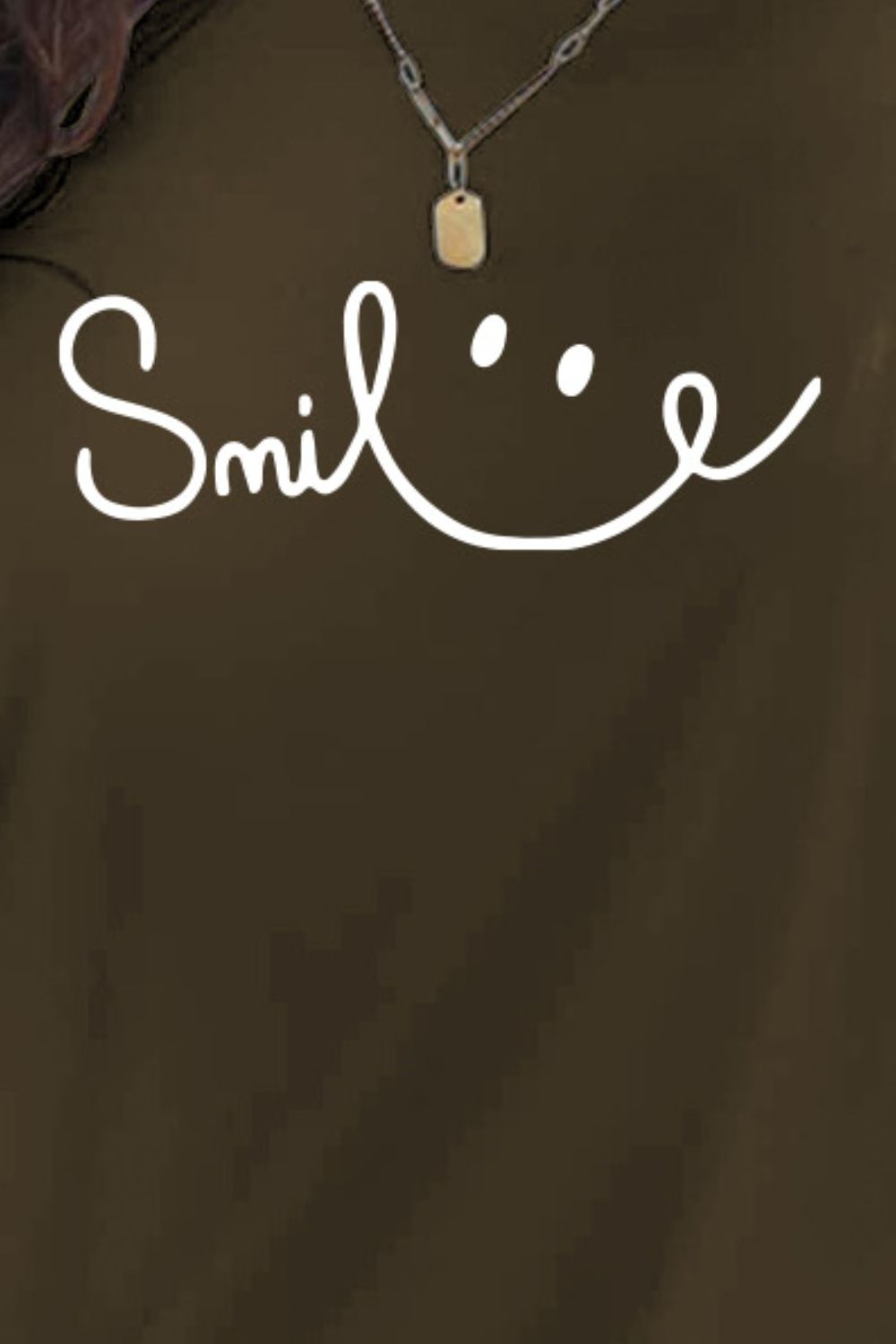 Drune | Smile Rundhals Kurzarm T-Shirt