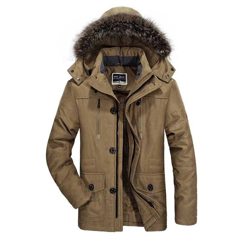 Herren Komfortable Winterparka Drune