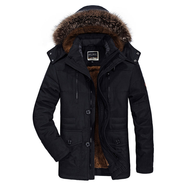 Herren Komfortable Winterparka Drune