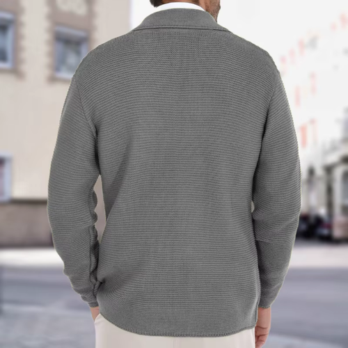 Drune | Doppellagiger Herren Strickblazer Für Zeitlose Eleganz