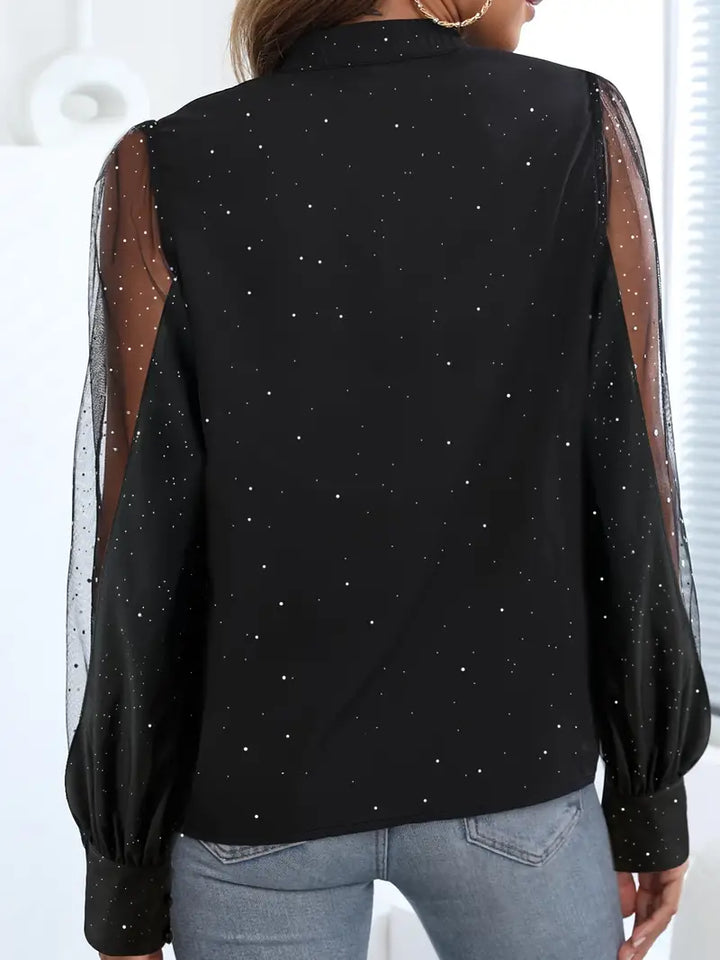 Drune | Elegante Bluse mit Fallendem Ausschnitt