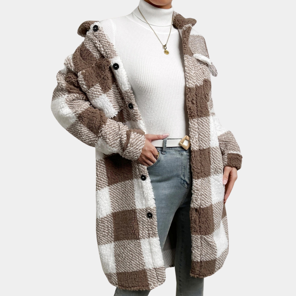 Drune | Leichte Teddyjacke für Damen im Winter