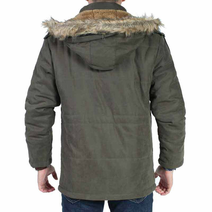Herren Komfortable Winterparka Drune