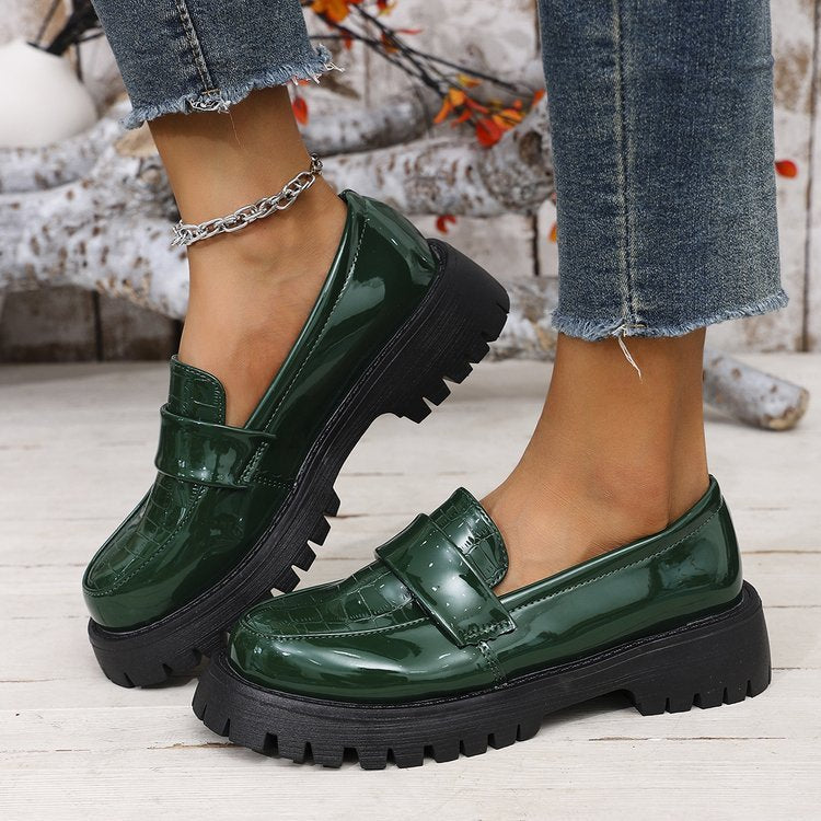 Drune | Women moccasins with thick sole