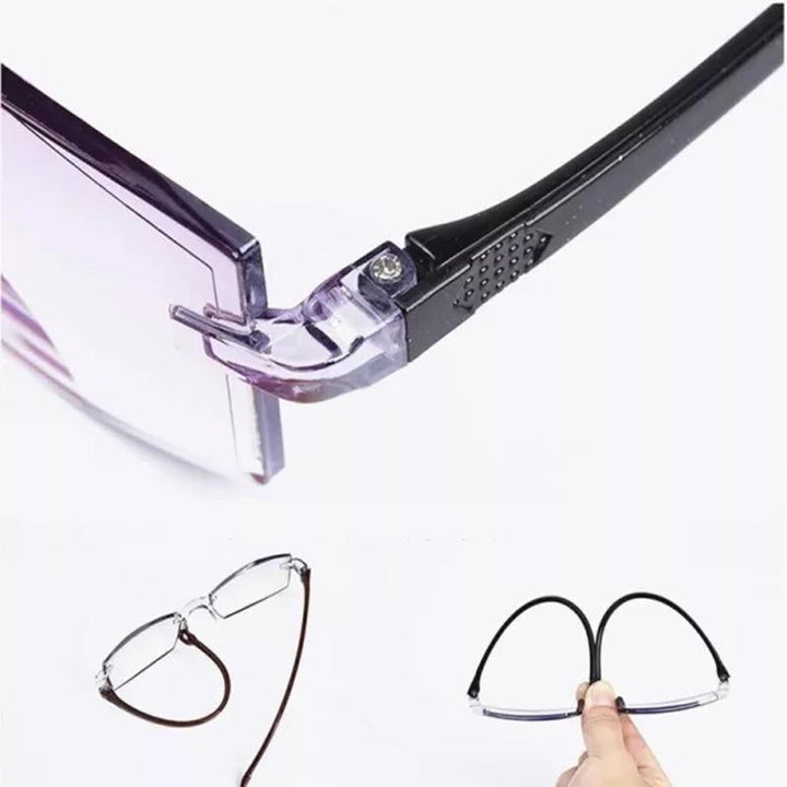 Sapphire high hardness anti-blue Progressive Fern- und Nahbereich Dual-Use Lesebrille