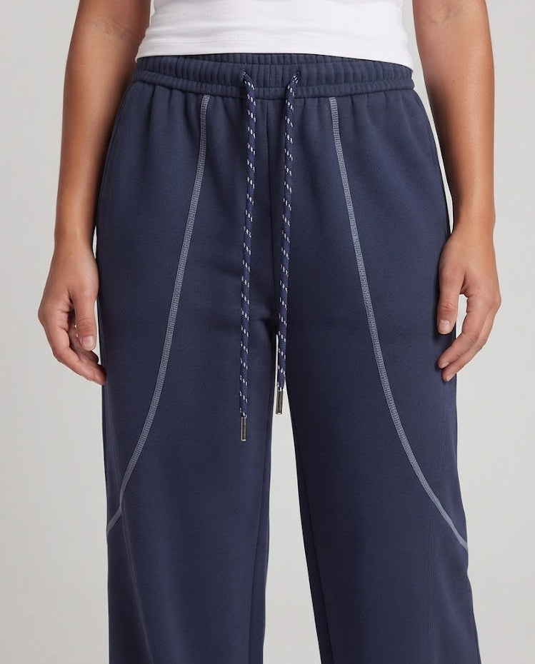 Damen Sportliche Freizeithose mit elastischem Bund und lässigem Schnitt Drune