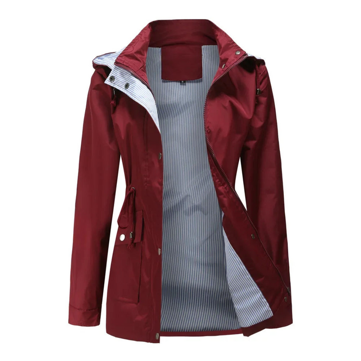Drune | Damen Wasserdichter Trenchcoat Stylische Außenbekleidung