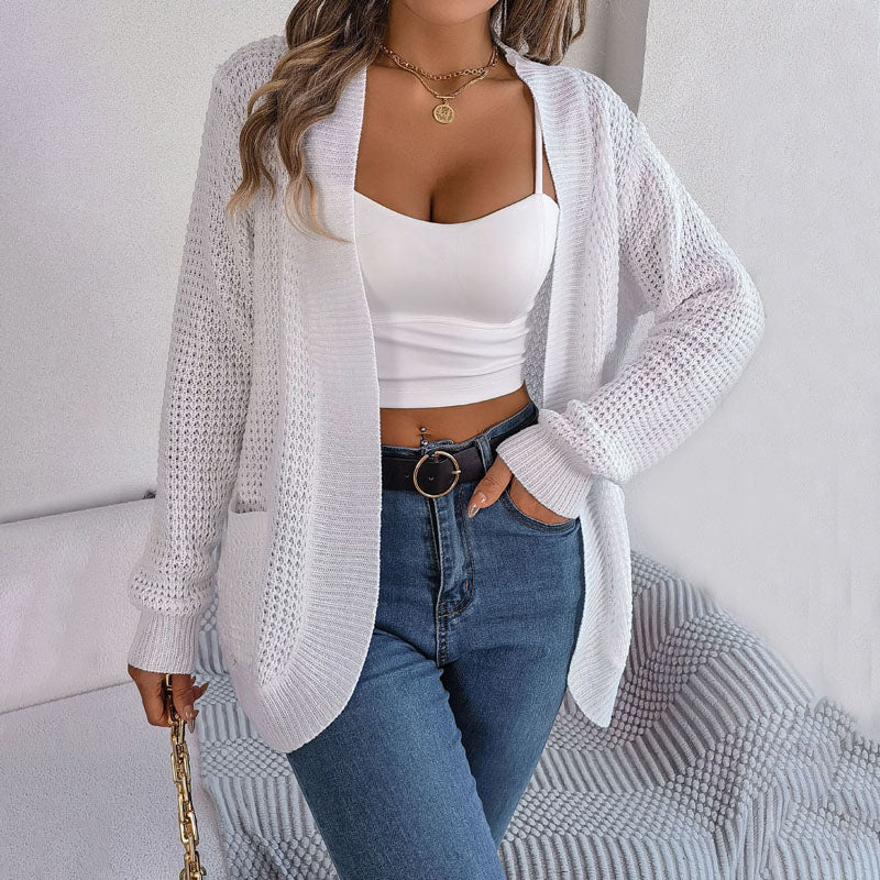 Drune | Modische Strickstrickjacke mit Muster