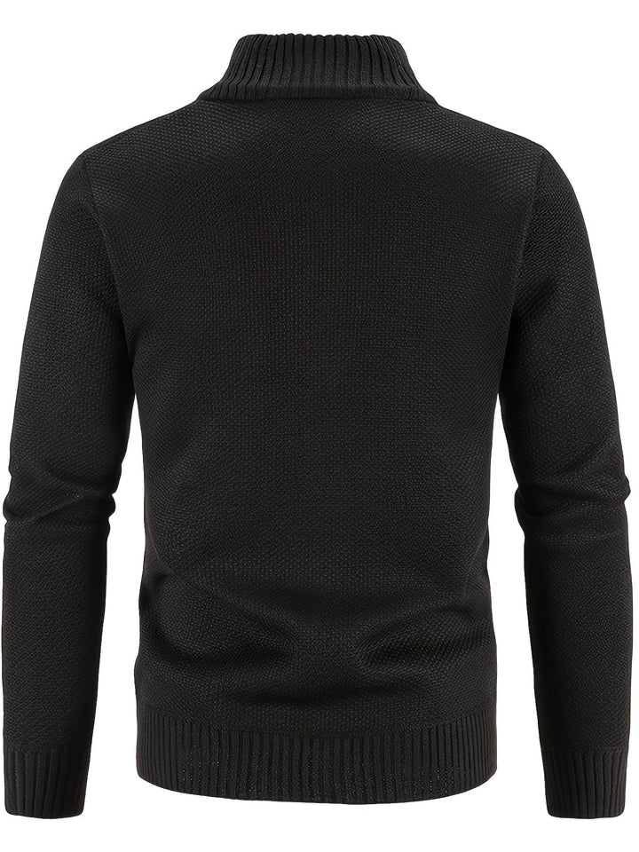 Drune | urbaner Herrenmantel Warme Stehkragenjacke
