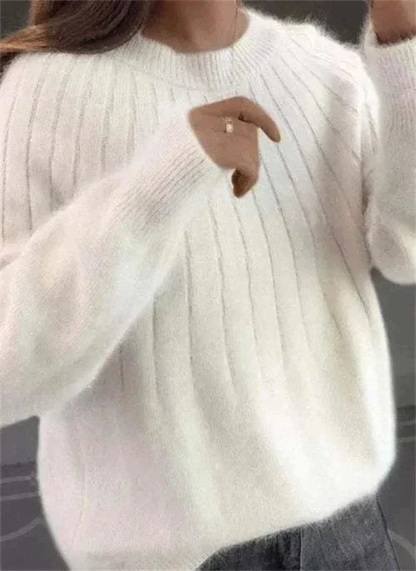 Drune | Pullover Flauschiger Cashmere Strickpullover
