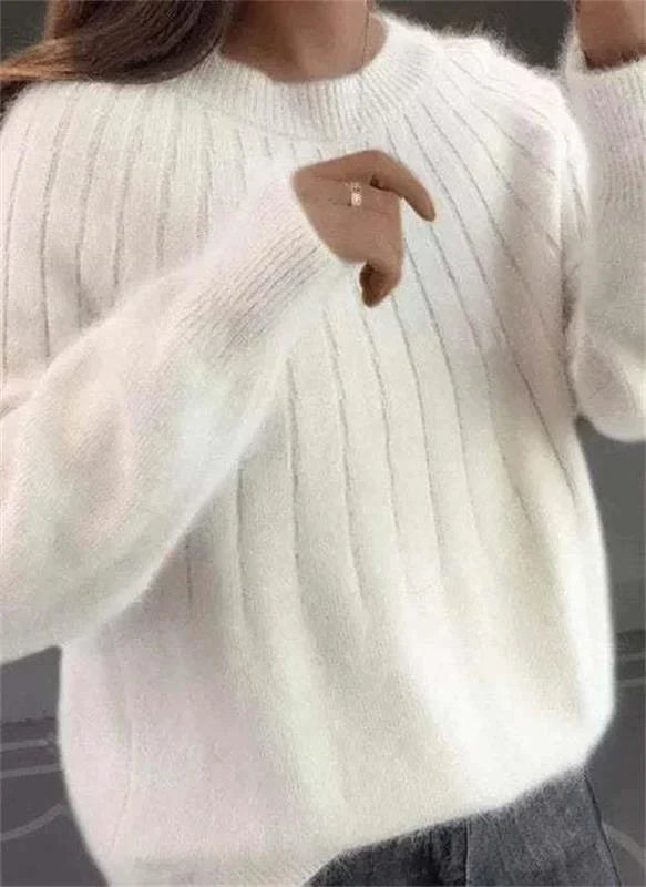 Drune | Weicher Kaschmir Strickpullover für Damen - Warm und Luxus