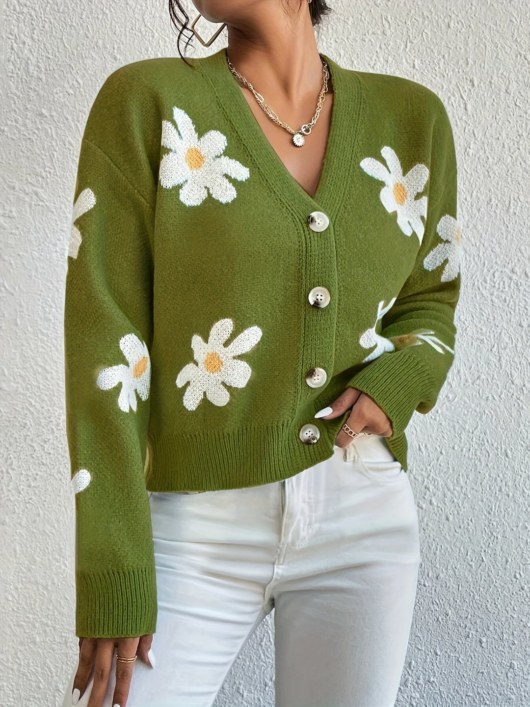 Drune | mit Blumenmuster und langen Ärmeln Für Frauen