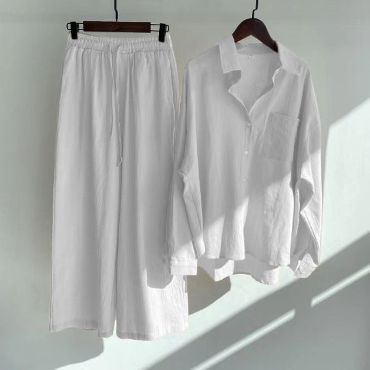 Drune | Stylisches Und Zweiteiliges Leinen Set