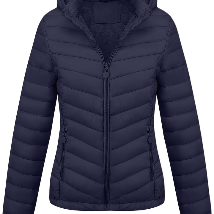 Drune | Kapuzenjacke mit Reißverschluss und schrägen Taschen