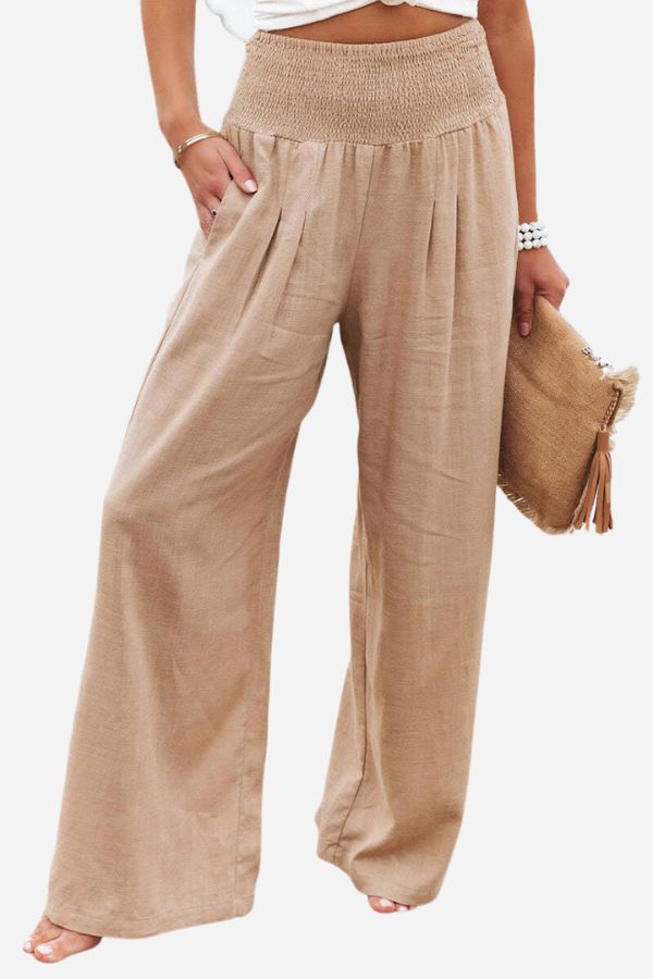 Drune | Elegante Dehnbare Palazzo-Hose für Damen