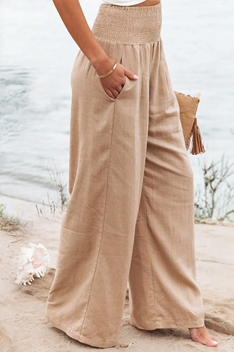Drune | Elegante Dehnbare Palazzo-Hose für Damen