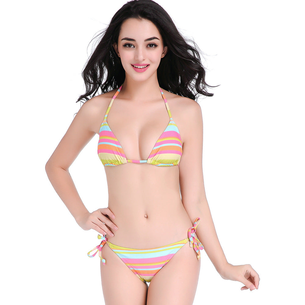 Damen Triangle-Bikini mit verstellbaren Bändern Drune