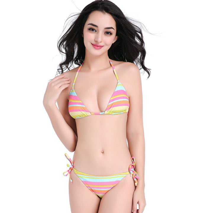 Damen Triangle-Bikini mit verstellbaren Bändern Drune