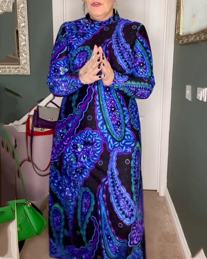 Drune | Kleid mit Paisley Print