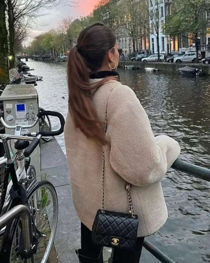 Drune | Klassischer Woll Mantel Damen
