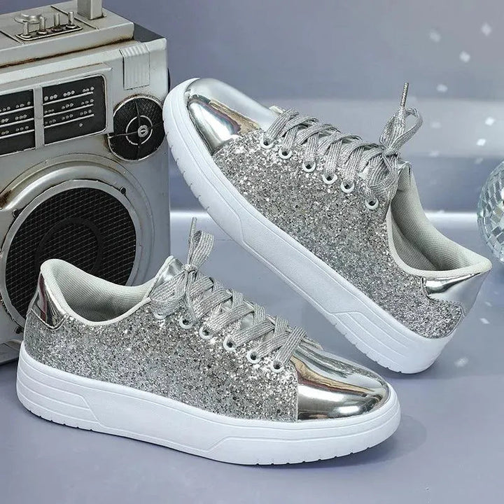 Drune | Glittering sneakers with sequins